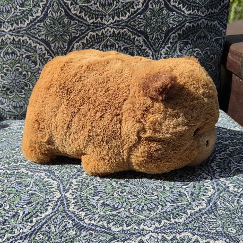Aurora - Spudsters - 10.5" Carmen Capybara Adorable Stuffed Animal NWOT - Picture 5 of 6